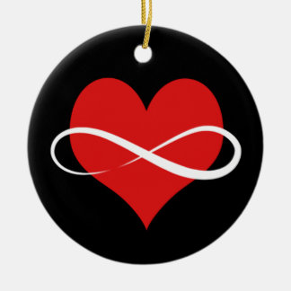 Infinite Heart Ceramic Tree Decoration