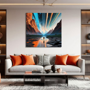 Infinite Horizon Canvas Print