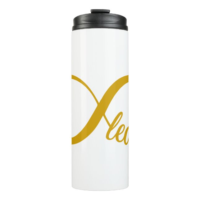 Infinite Learning Thermal Tumbler (Front)
