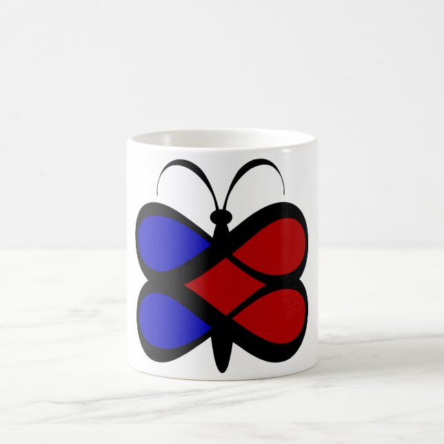 Infinite Love Butterfly Coffee Mug (Center)