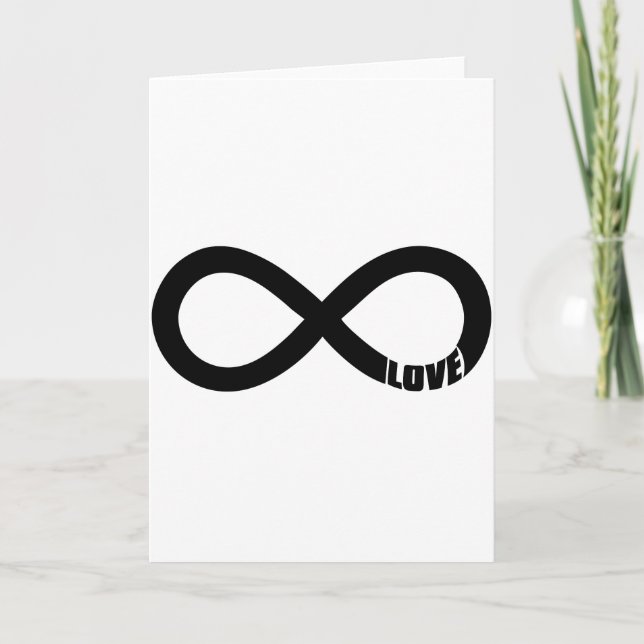 Infinite love holiday card (Front)