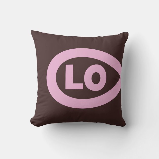 Infinite Love - Left Half Throw Pillow (Front)