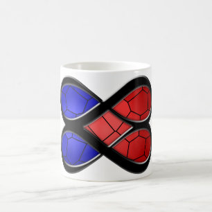 Infinite Love Stained Glass Coffee Mug