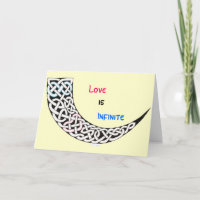 Infinite Love Valentine's Day card