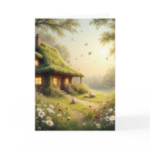 Infinite Meadows Scene – Cosy Cottage Wildflowers