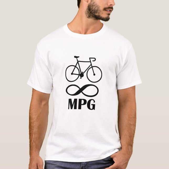 Infinite Miles Per Gallon T-Shirt (Front)