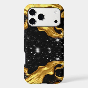 Infinite Potential: Liquid Gold Abstract by Achemp