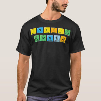 Infinite Potential Motivational Periodic Table Wo T-Shirt