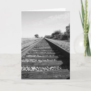 Infinite Railroad Greeting Card