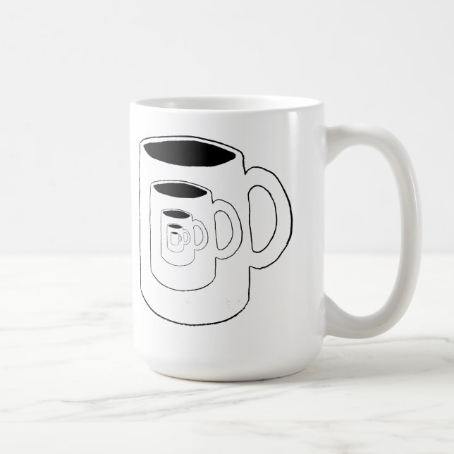 Infinite regression coffee mug (Right)