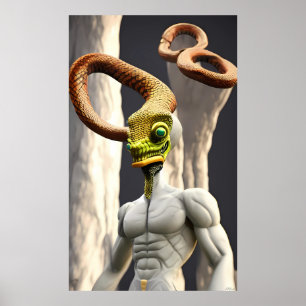 Infinite Snake God Poster