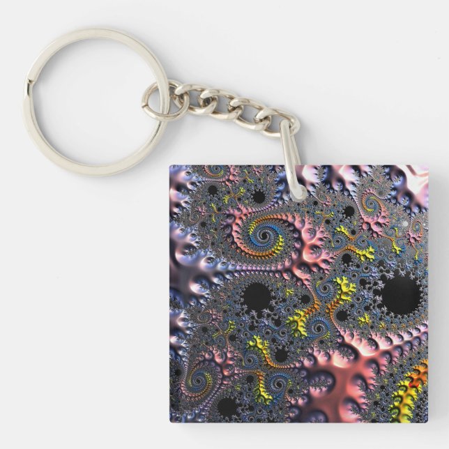 Infinite Spiral Realms Key Ring (Front)