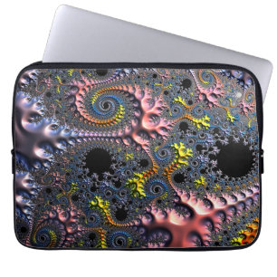 Infinite Spiral Realms Laptop Sleeve