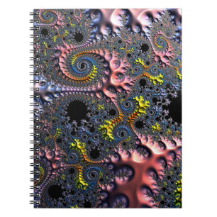 Infinite Spiral Realms Notebook