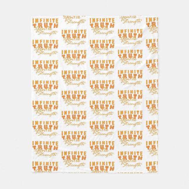 Infinite Truth, Gentle Strength Blanket (Front)