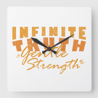 Infinite Truth, Gentle Strength Clocks