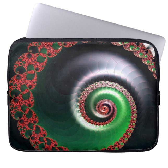 Infinite Whirl  Laptop Sleeve (Front)