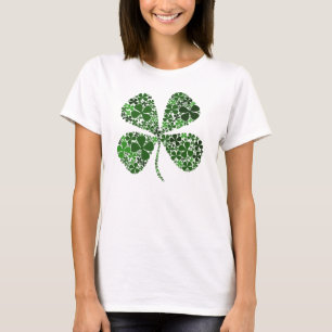 Infinitely Lucky Four Leaf Clover T-Shirt