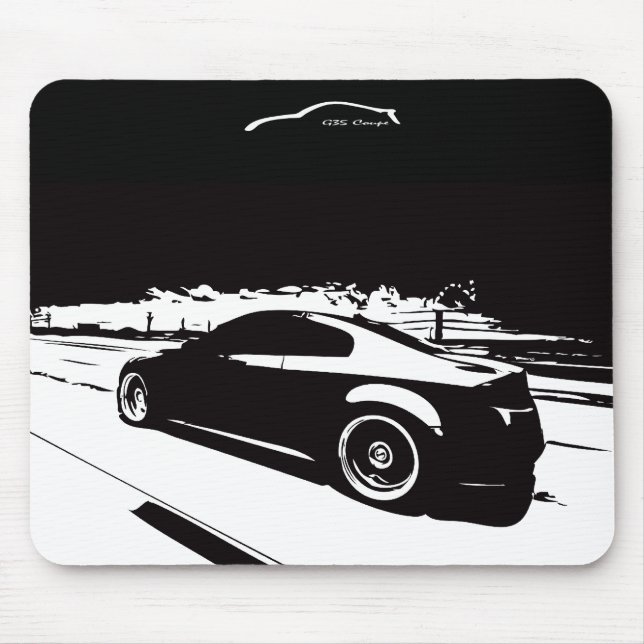 Infiniti G35 Coupe Mouse Pad (Front)