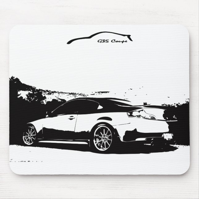Infiniti G35 Coupe Mouse Pad (Front)