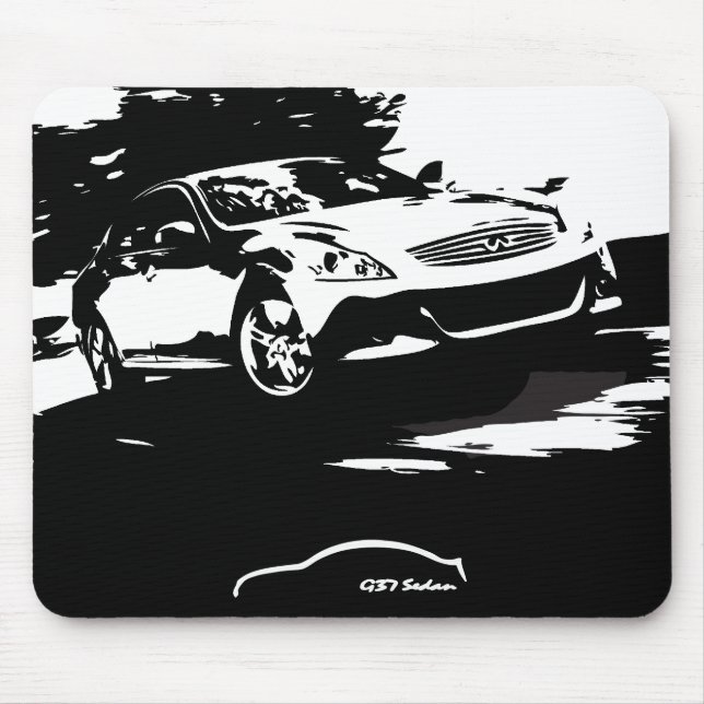 Infiniti G37 Sedan Mouse Pad (Front)