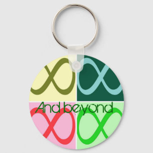 Infinity and Beyond Key Ring