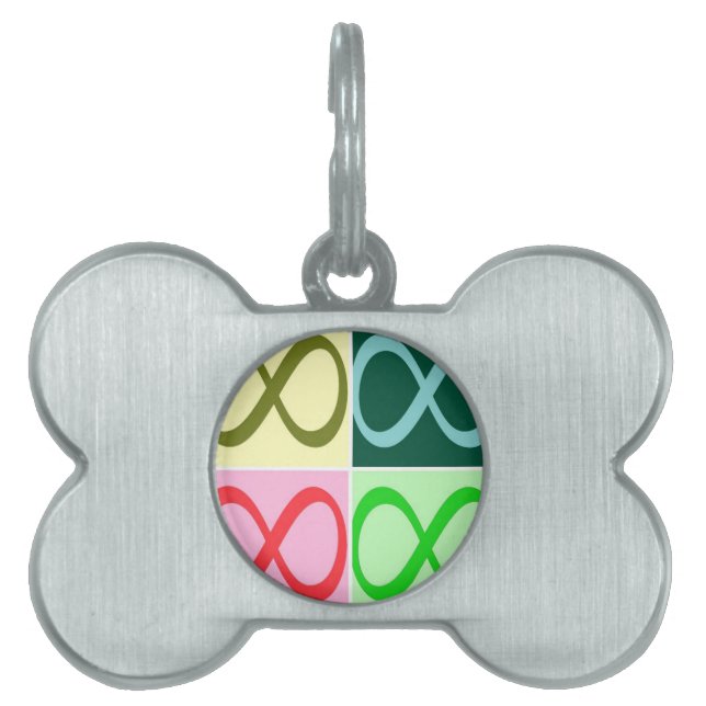 Infinity and Beyond Pet Tag (Front)