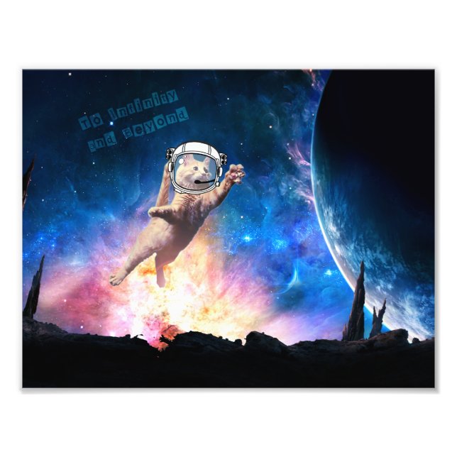 Infinity and Beyond Photo Print (Front)
