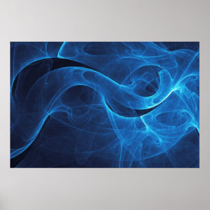Infinity Blue Poster