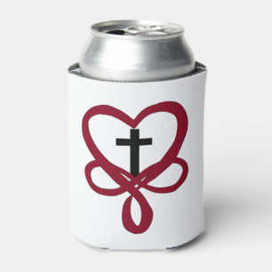 Infinity Christian Cross Can Cooler