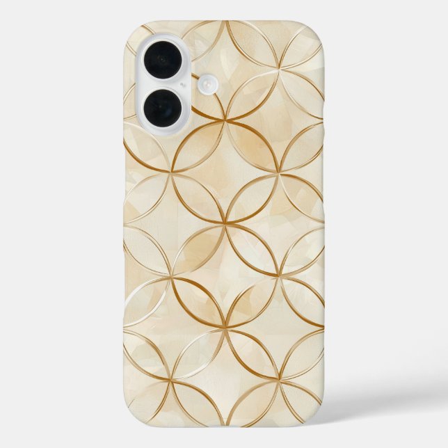 Infinity Circles Grid Case-Mate iPhone Case (Back)
