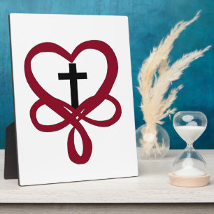 Infinity Cross Plaque