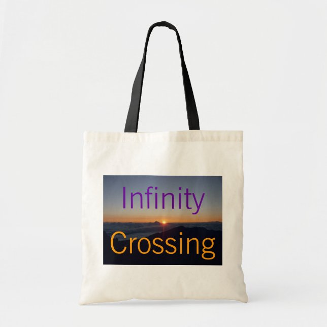 Infinity Crossing Sunrise Tote Bag (Front)