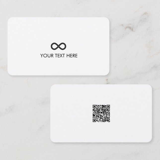 Infinity Harmony - Elegance Collection Business Card (Front/Back)
