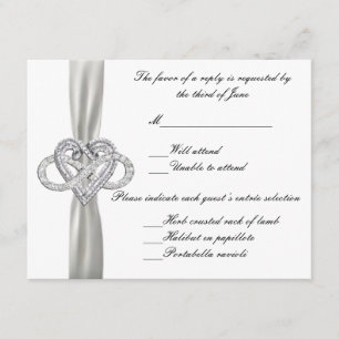 Infinity Heart Response Card