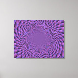 Infinity Is Purple Canvas Print