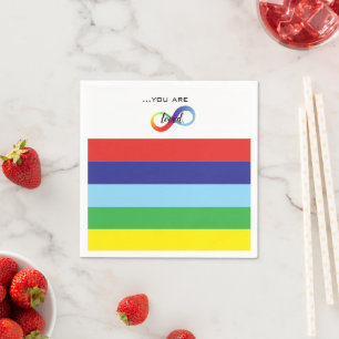 Infinity LGBTQ+ Pride Tote Napkin