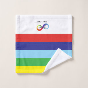 Infinity LGBTQ+ Pride Tote Wash Cloth