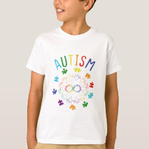 Infinity  Love Autism Awareness Needs No Word T-Shirt
