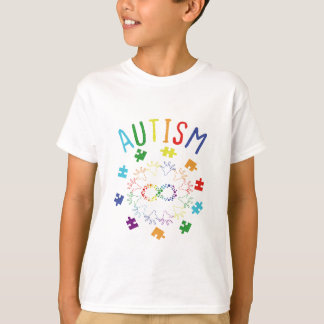 Infinity Love Autism Awareness Needs No Word T-Shirt