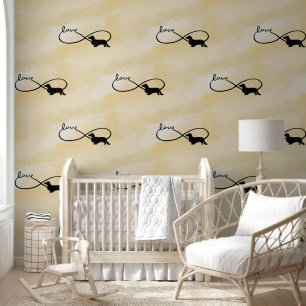 Infinity Love Lemniscate Long-Hair Dachshund 1 Wallpaper
