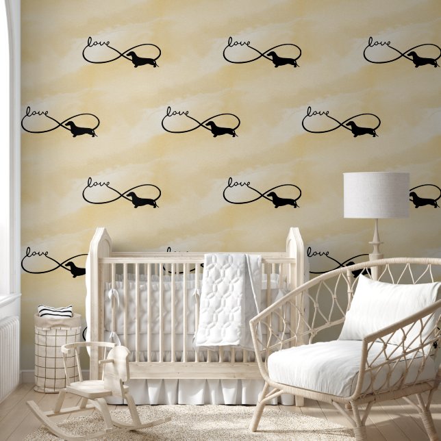 Infinity Love Lemniscate Short-Hair Dachshund 1 Wallpaper (Kids)