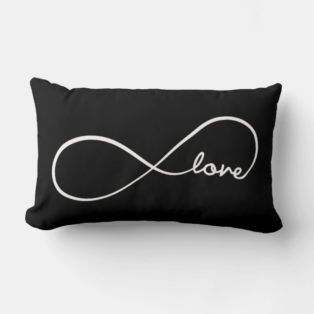 Infinity Love Lumbar Cushion (Front)