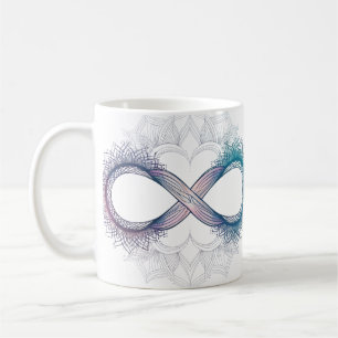 Infinity Love Mandala Classic Mug – Timeless Symbo