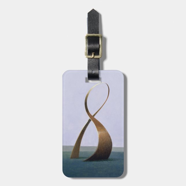 Infinity Luggage Tag (Front Vertical)