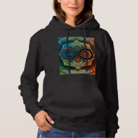 Infinity Mandala African Tribal Mask Abstract