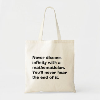 Infinity Math Tote Bag