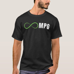 Infinity MPG, Awesome Electric Vehicle Design,  E  T-Shirt