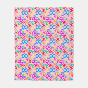 Infinity Multiples Fleece Blanket
