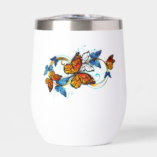 Infinity of Monarch Butterflies
